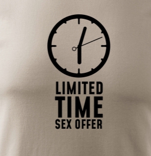 Tričko Limitovaná sex nabídka