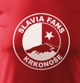 Tričko Slavia tričko červené