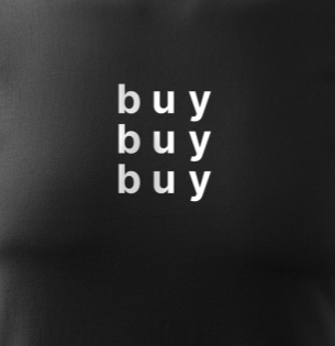 Tričko Buy buy buy