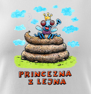 Tričko Princezna z lejna