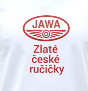 Tričko Jawa - české ručičky