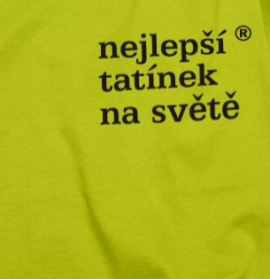 Tričko Nejlepší tatínek na světě