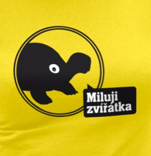 Tričko Miluji zvířata - želva