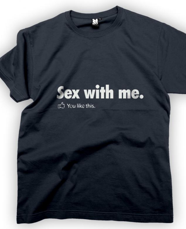Sex with me - tričko