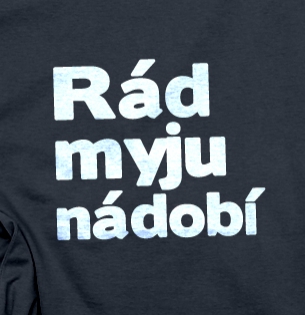 Tričko Rád myju nádobí