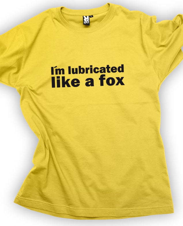 AKCE - pánské M I am lubricated a fox			