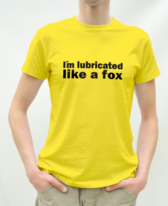 AKCE - pánské M I am lubricated a fox			