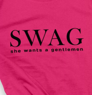 Tričko SWAG she wants a gentlemen