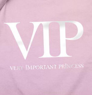 Tričko VIP very important princess - dětské tričko