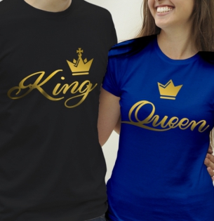 Tričko King & Queen