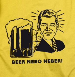 Tričko Beer nebo neber