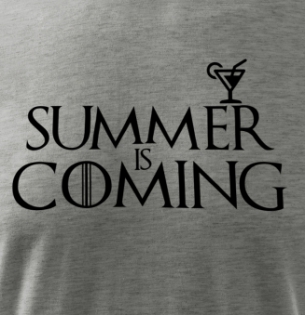 Tričko Summer is coming