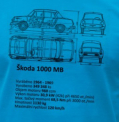 Škoda 1000 MB plánek