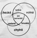 Diagram hezká volná chytrá