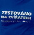 Testováno na zvířatech