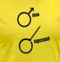 Man superman - tričko