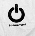 Stiskem vypni