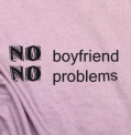 No boyfriend